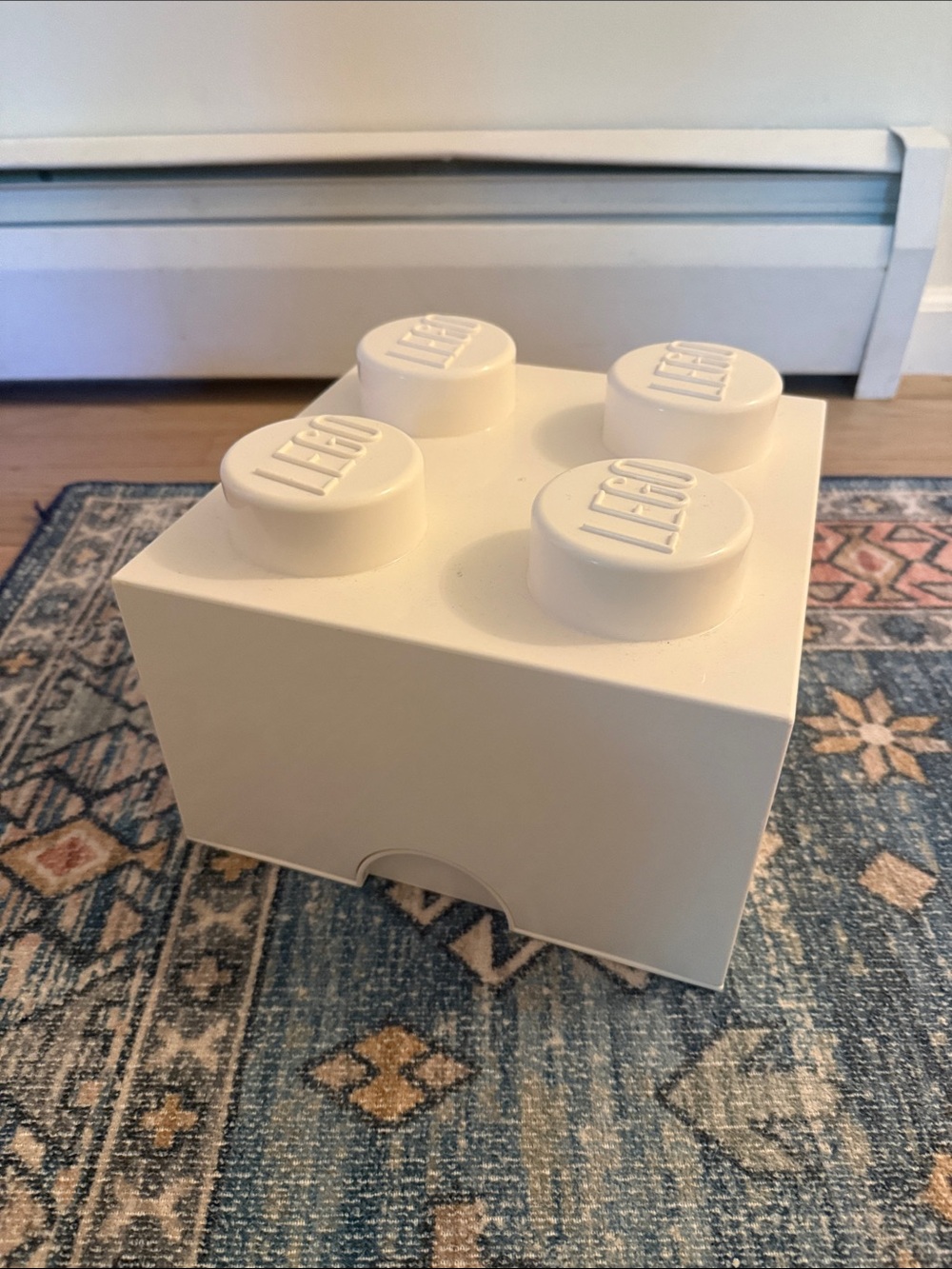 Lego White Stackable Brick Storage Box - Picture 1 of 3